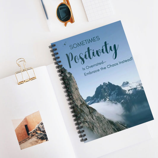 Where Positivity Takes a Holiday Notebook