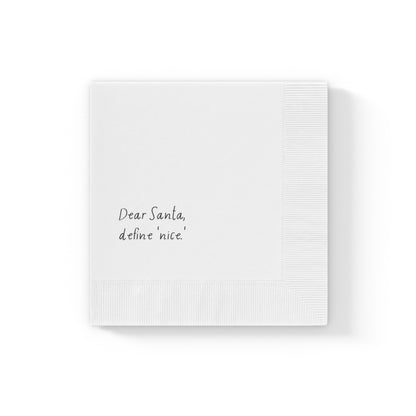 Napkin for When You’ve Been Extra, Extra Good (Or Not!)