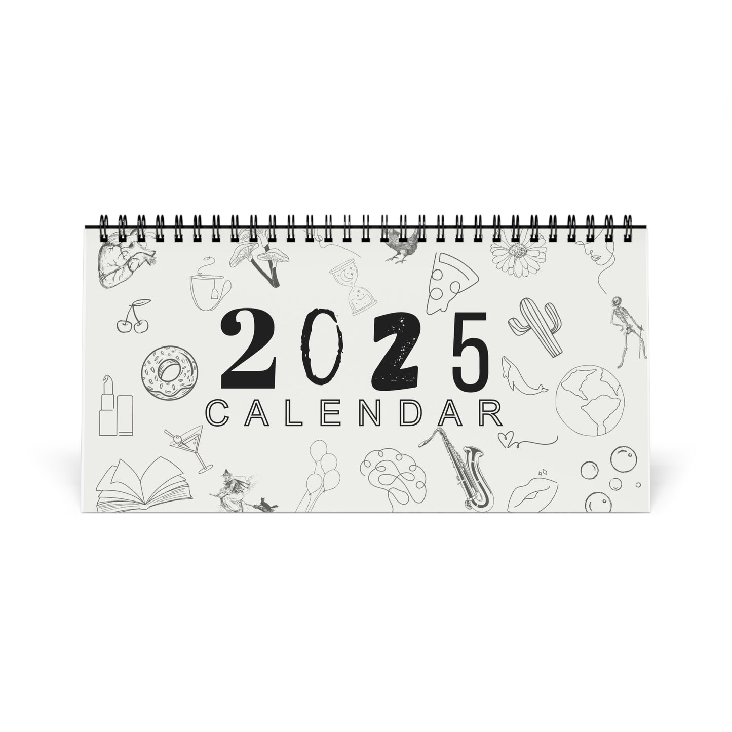 The 2025 Tattoo-Inspo Desk Calendar.