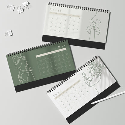 The 2025 Feminine Grace Desk Calendar