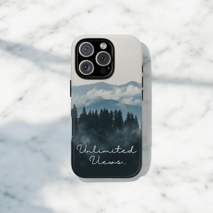 Escape to the Peaks (of Your Notifications) - iPhone 16 Tough Cases