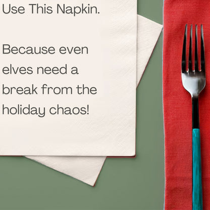 Napkins for a Festive Pause