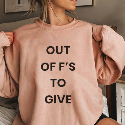 The Perfect Sweatshirt for Those Days You Wear Exactly What You Feel.