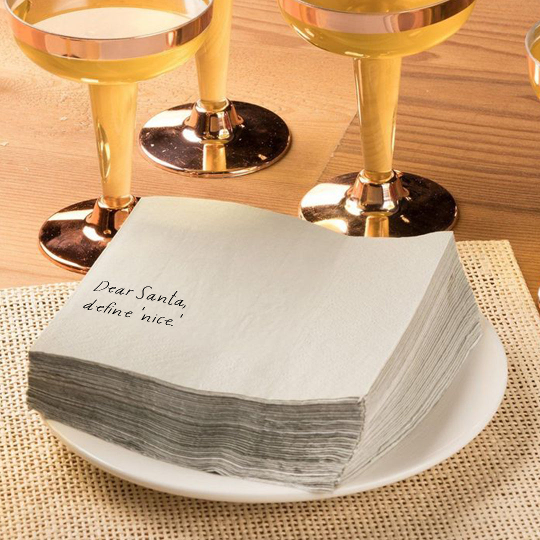 Napkin for When You’ve Been Extra, Extra Good (Or Not!)