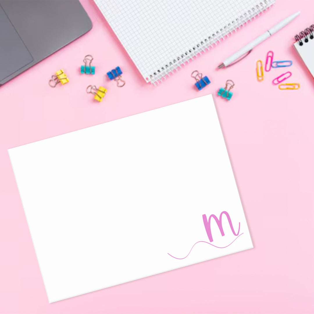 Personalized Notecards – A Whimsical Touch of Personal Style - M