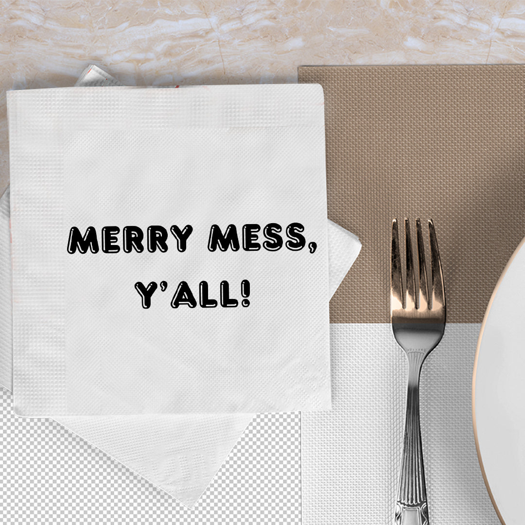 Chaos is a Holiday Tradition Napkin!